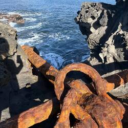 Anchor from a 1700s ship