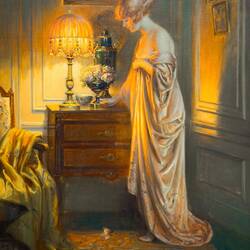 "In Her Boudoir" (D. Enjolras) @ Arkas Sanat Alsancak — İzmir, Türkiye.