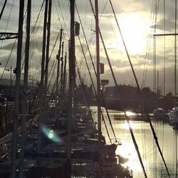 Abendstimmung in der Marina