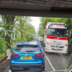 Ging heute wieder heiß her auf der Straße