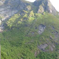 Die Seite des Aufstieges