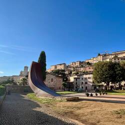 Depuis l'esplanade de l'église San Pietro