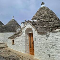 Trullihäuschen in Alberobello...