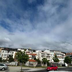 And the sun starts peeking out finally