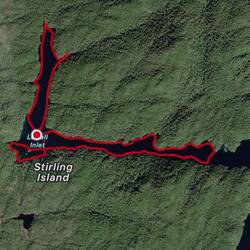 My 4 miles of kayak peddling today.