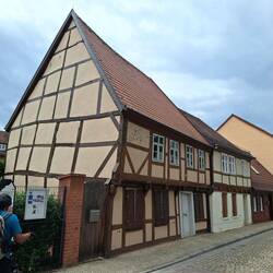 Historische Gerberei (seit ca. 1450), einst wichtigster Industriezweig in Burg
