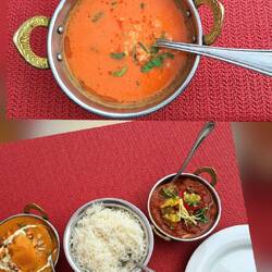 Linsensuppe und Mango-Hühnchen sowie Bangalori-Lamm = köstlich 😋