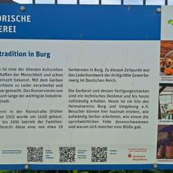 Infos zur Gerbertradition in Burg