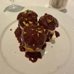 Profiteroles for Dinner, I mean dessert!!!
