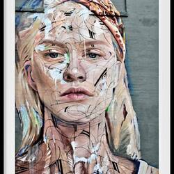„Trine“ wurde von dem französischen Künstler HOPARE gemalt