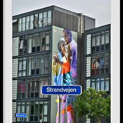 Streetart " Tanzen" vom spanischen Küntler "Sabotaje al Montaje"