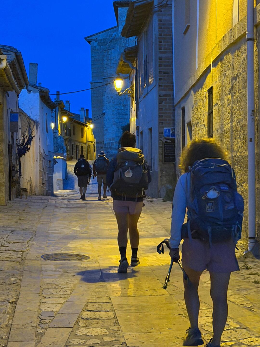Walking out of Castrojeriz