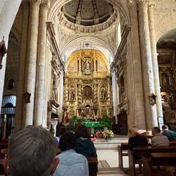 Beautiful church. Beautiful music. No nuns.