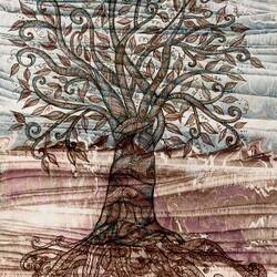 From Mine Tülek's "What Water Expresses" marbling exhibition at TSF — Alsancak, İzmir.