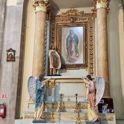 In der Kathedrale.