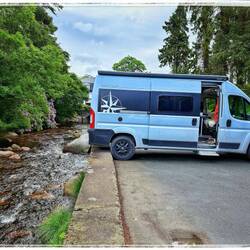 unser Übernachtungsplatz in Glendalough