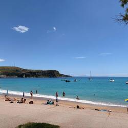 Strandpromenade von Himare