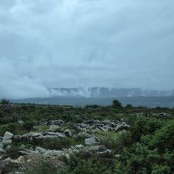Regen draußen