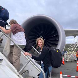 Huge Plane Engine