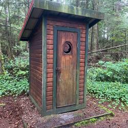 Good looking outhouse. lol