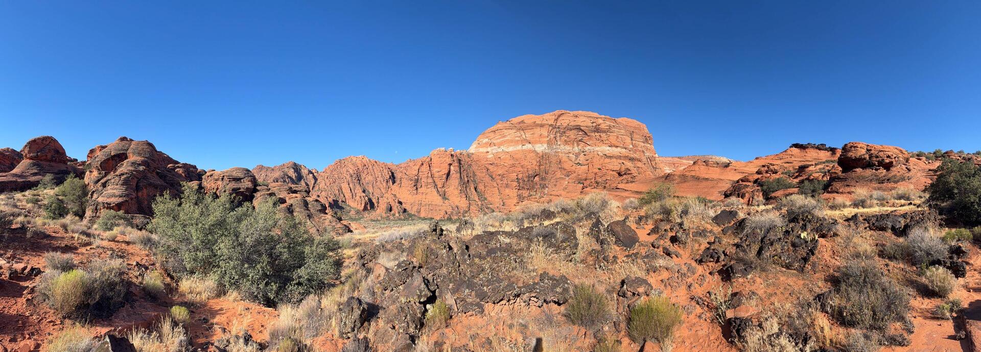 Petrified sand dunes