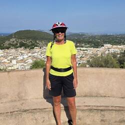 Pollença after walking up the 365 steps to the Calvari Chapel.