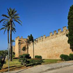 The walls of Old Town Alcúdia