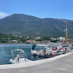 der "Hafen" Poulithra