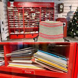 Unzähligen Post lagert hier & wartet, dass die Elfen und Santa Claus aus dem Urlaub zurück sind.