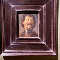 "Der lachende Mann" von Rembrandt, 1629/30