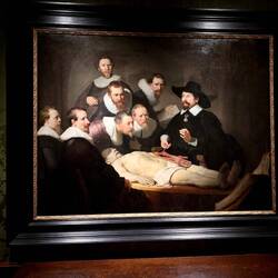 "Die Anatomie des Dr. Nicolaes Tulp" von Rembrandt, 1632