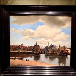 "Ansicht von Delft" von Jan Vermeer, 1660/61