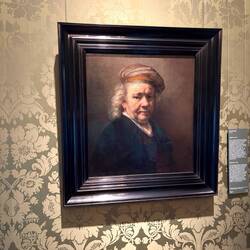 "Selbstporträt" von Rembrandt, 1669