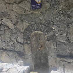 Typical drinking fountain