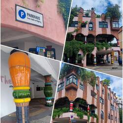 Letztes Bauwerk von Friedrich Hundertwasser