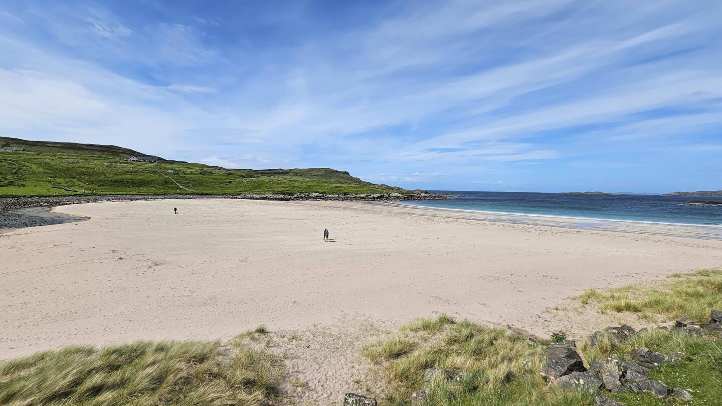 Flot sand strand