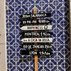 Azulejos bestimmen das Stadtbild