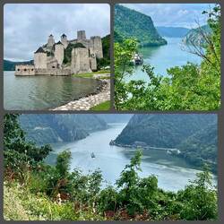 Festung Golubac und das Donaudurchbruchstal