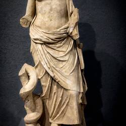 Marble statue of of Asklepios from Metropolis (Hellenistic Period [c. 330-30 BCE]).
