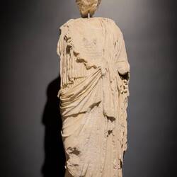 Marble statue of Athena from the Vedius Gymnasium @ Ephesus (Roman Period).