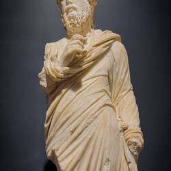 Marble statue of a philosopher from Ephesus (Roman Period)