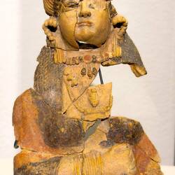 Cyprus-style terracotta figurine from Old Smyrna (Archaic Period [c. 800-480 BCE in Ancient Greece])