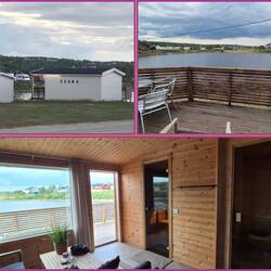 Schöne Sauna mit Ausblick aufs Wasser. Und Mutige können auch ins Wasser. 🙋🏼‍♂️🐶🙋🏻‍♀️