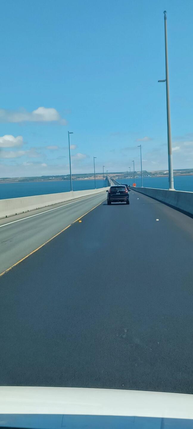 12.9 Kilometer lange Brücke von New Brunswick nach Prince Eduard Island 🌁