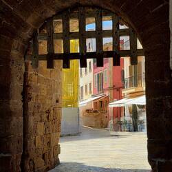 Old Town Alcúdia on our return