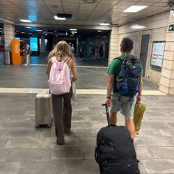 Ankunft in Barcelona