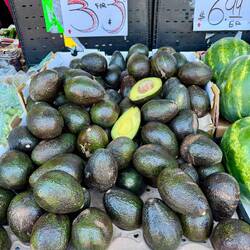 Three avocados for three dollars! Bargain!