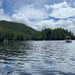 Anchored in Joes Bay