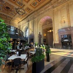 Very pretty old train station