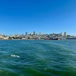 San Francisco from the Alcatraz Ferry